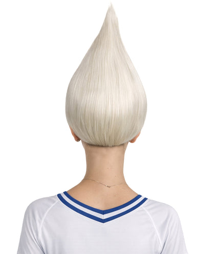 South Korea Flag Troll Multicolor Wig