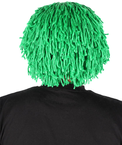 Adult Men's Medium Multiple Color Options Wig | Perfect for Halloween | Flame-retardant Wille Fiber
