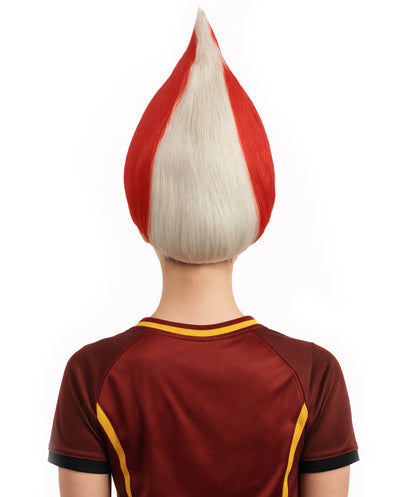 Peru Flag Sports Troll Multicolor Wig