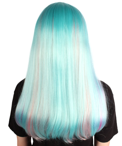 Womens Long Bob Wigs Collections |  Fancy Party Event Ready Halloween Wigs | Premium Breathable Capless Cap