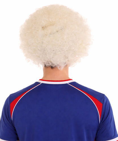 Adult Unisex Multi-color Options Jumbo Sports Afro Wig | Perfect for Cosplay