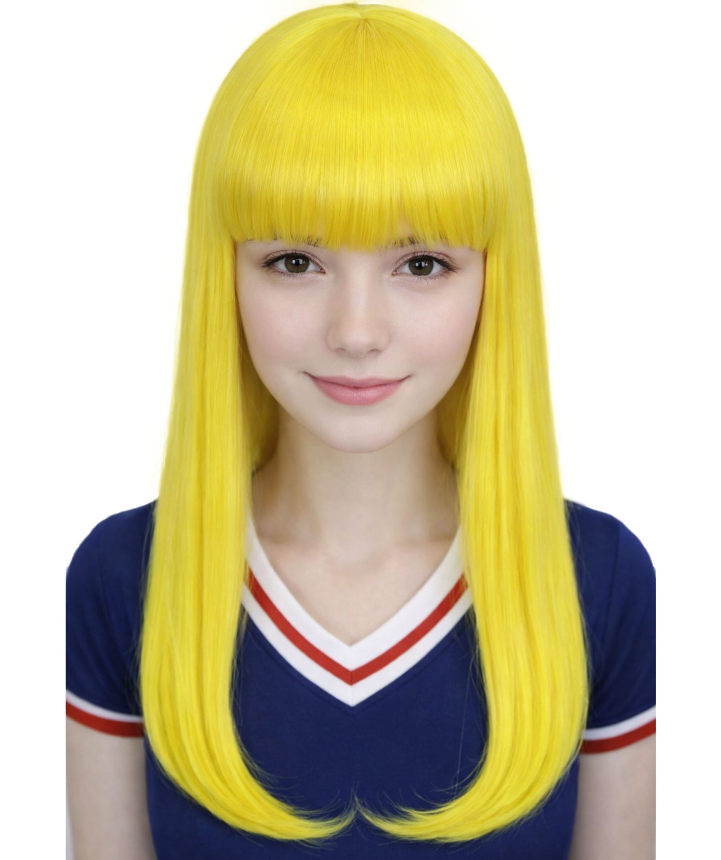 Womens Long Bob Wigs Collections |  Fancy Party Event Ready Halloween Wigs | Premium Breathable Capless Cap