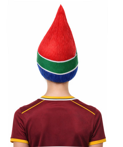 South Africa Flag Troll Multicolor Wig