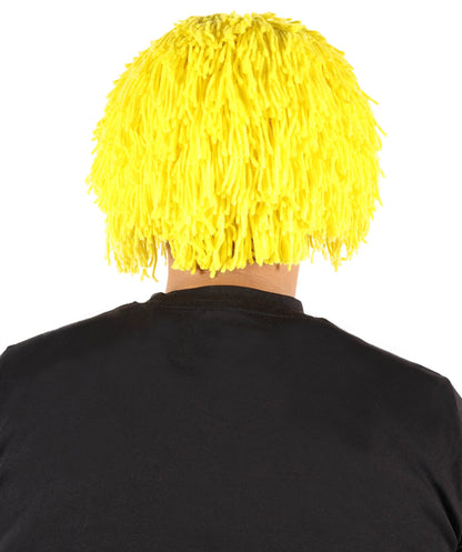 Adult Men's Medium Multiple Color Options Wig | Perfect for Halloween | Flame-retardant Wille Fiber