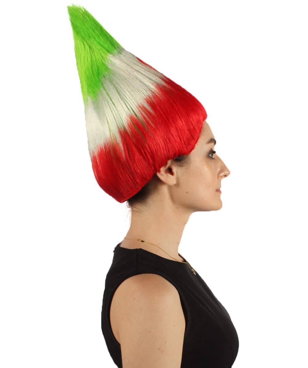 Iran Flag Troll Wig