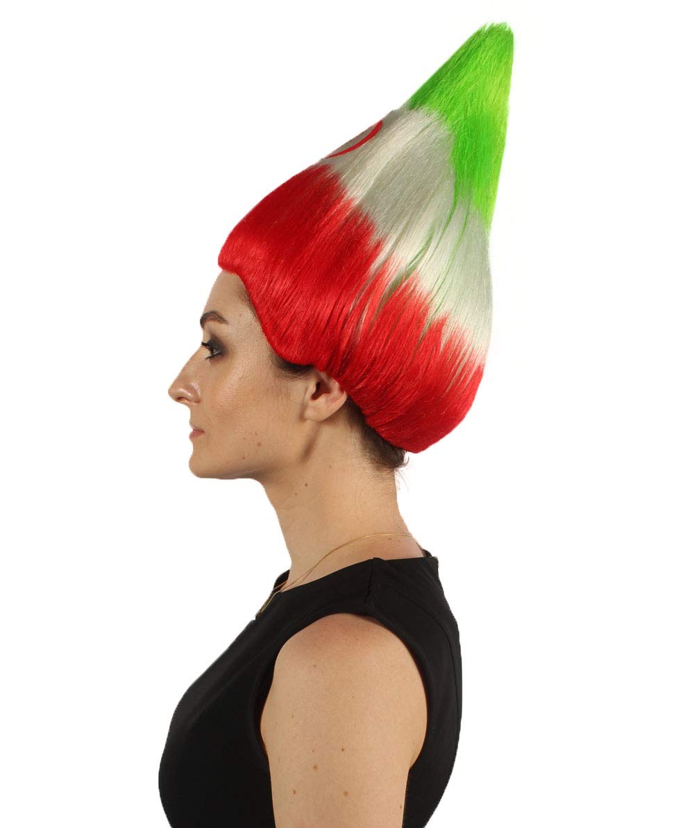 Iran Flag Troll Wig