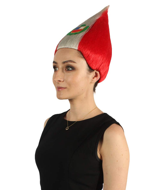 Peru Flag Troll Wig
