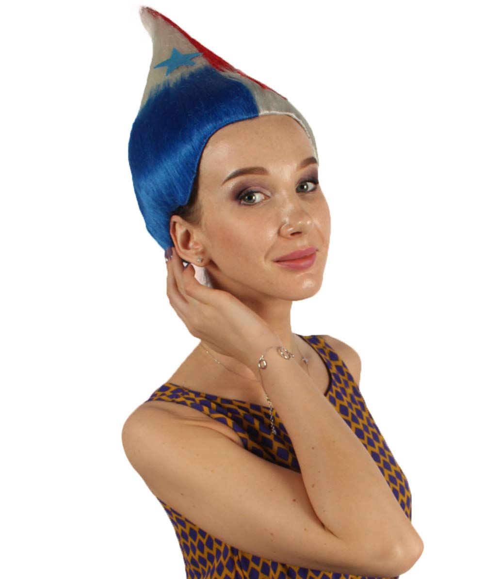 Panama Flag Troll Wig