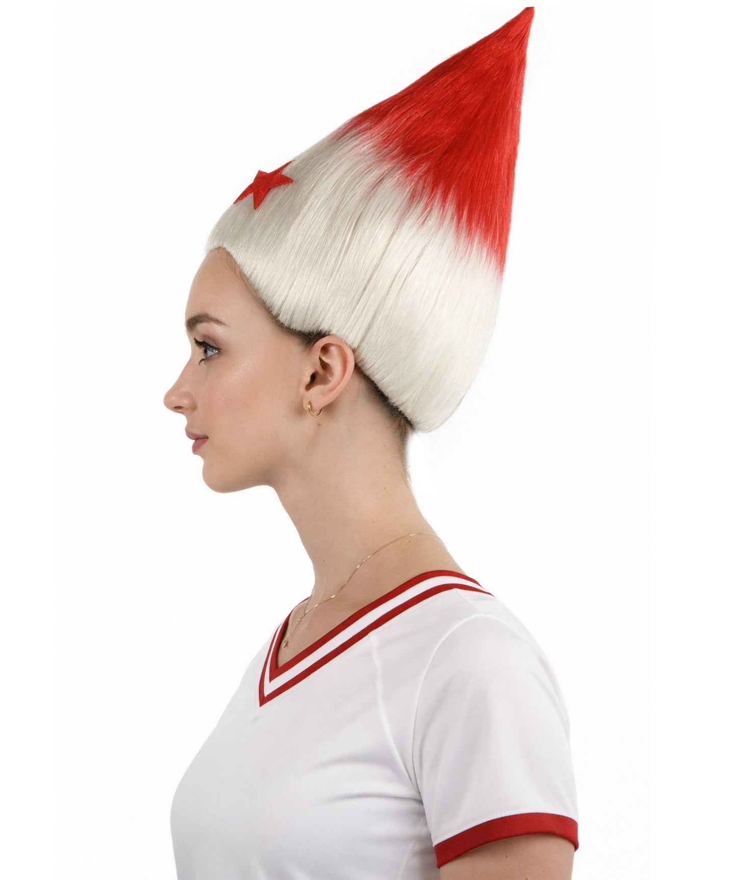 Panama Flag Troll Multicolor Wig