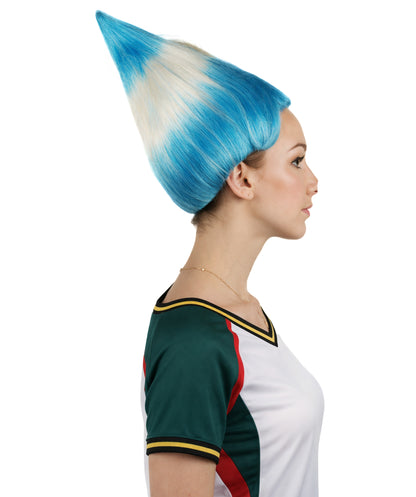 Argentina Flag Troll Multicolor Wig