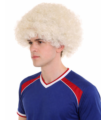 Adult Unisex Multi-color Options Jumbo Sports Afro Wig | Perfect for Cosplay