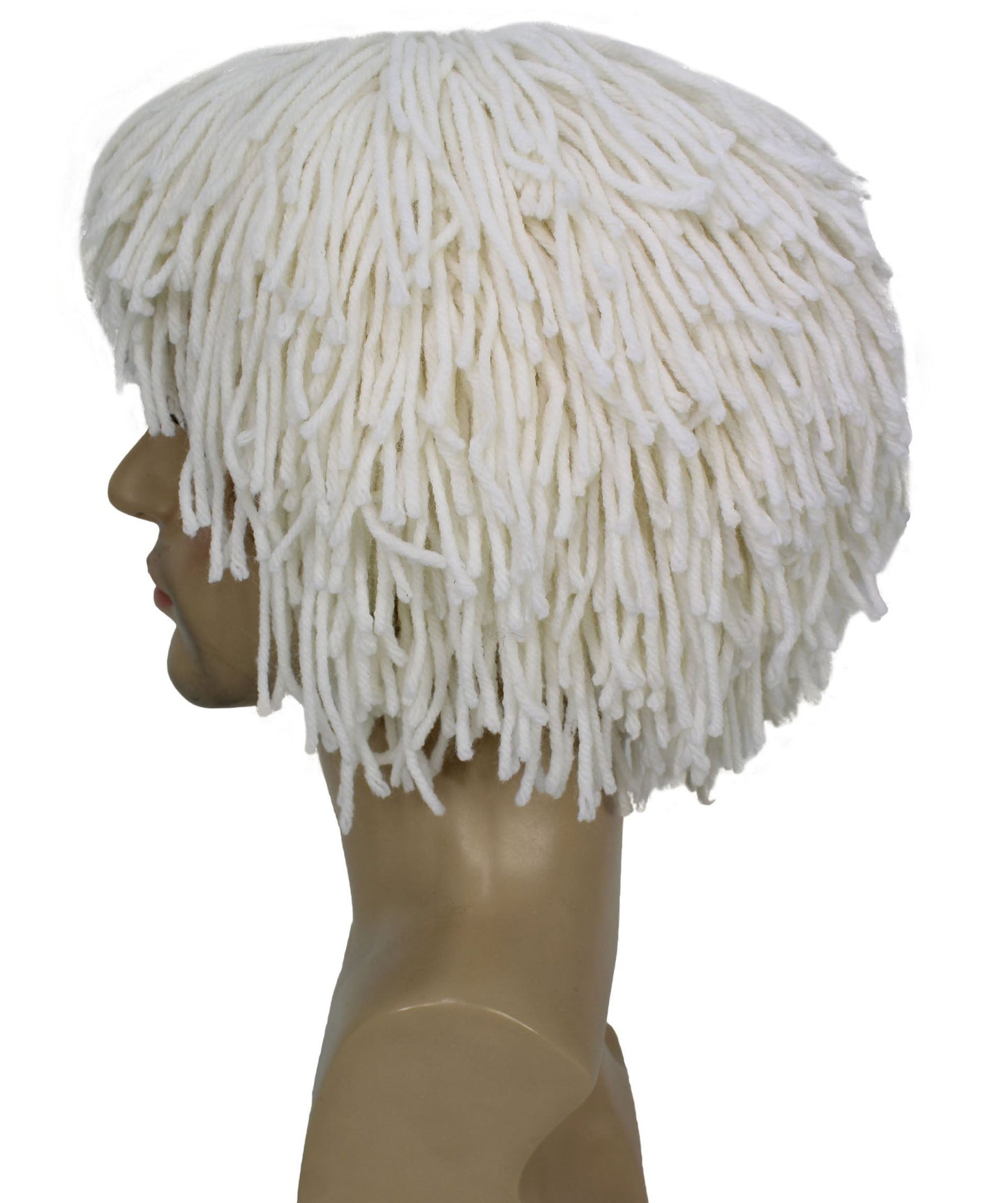 Medium White Wig