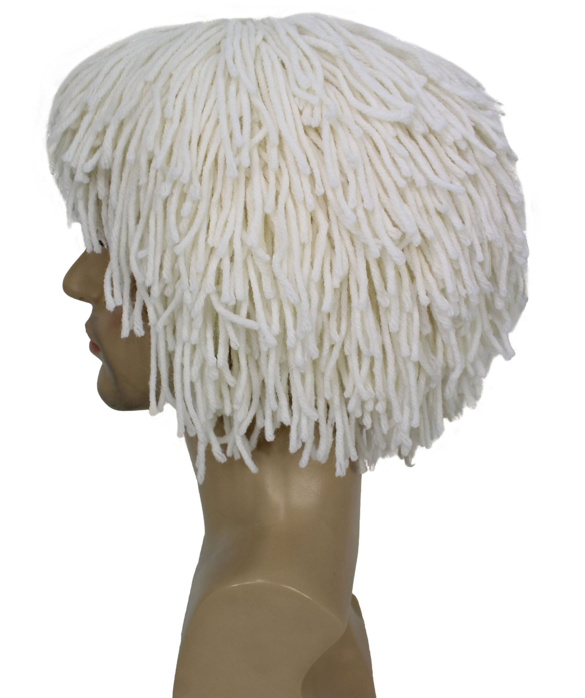 Medium White Wig