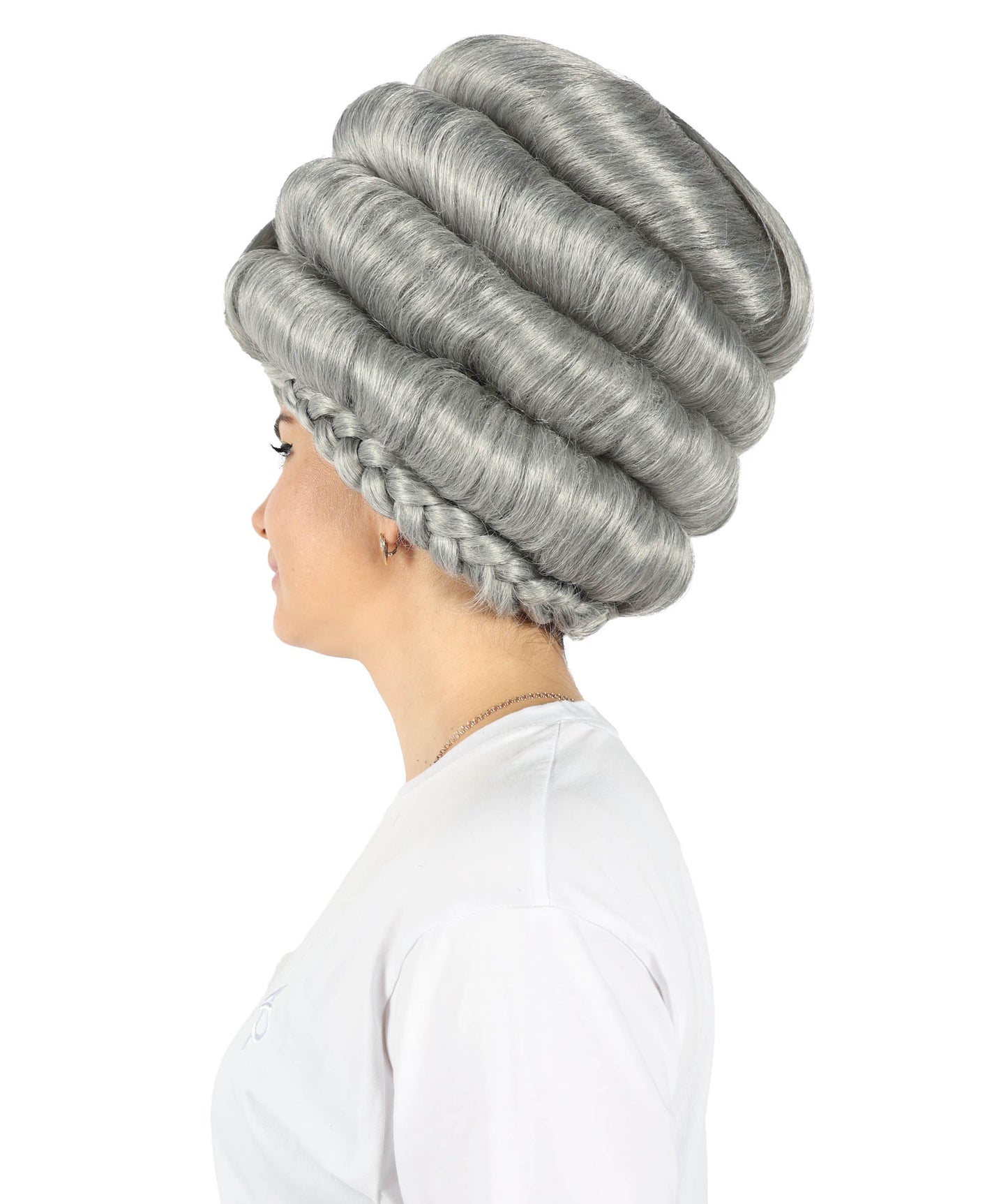 HPO Adult Women's Dramatic Drag Queen High Updo Wig I Flame-retardant Synthetic Fiber
