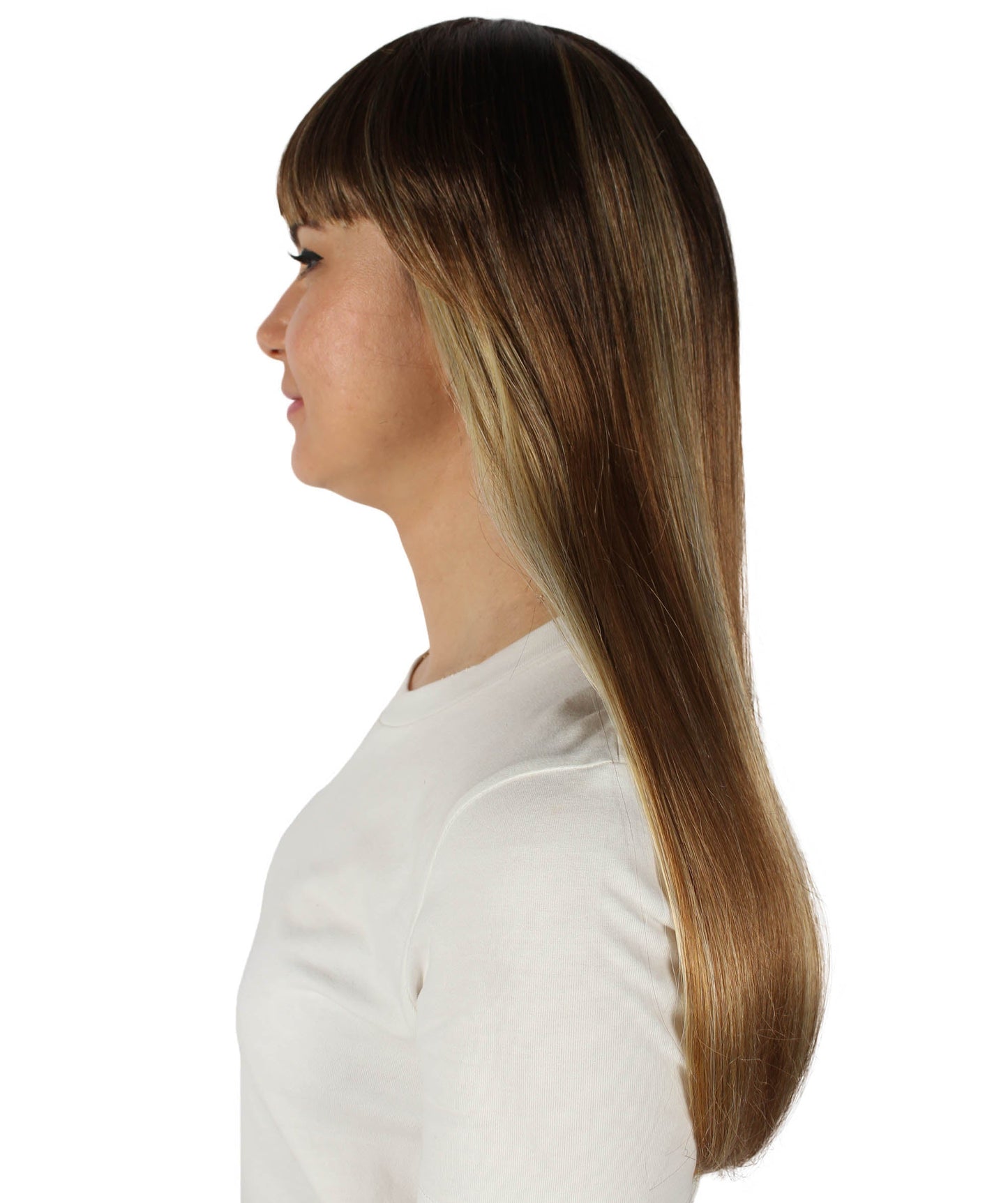 Womens Long Bob Wigs Collections |  Fancy Party Event Ready Halloween Wigs | Premium Breathable Capless Cap
