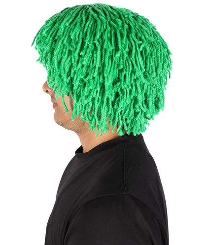 Adult Men's Medium Multiple Color Options Wig | Perfect for Halloween | Flame-retardant Wille Fiber
