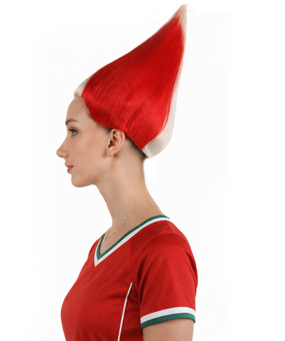 Mexico Flag Sport Troll Multicolor Wig