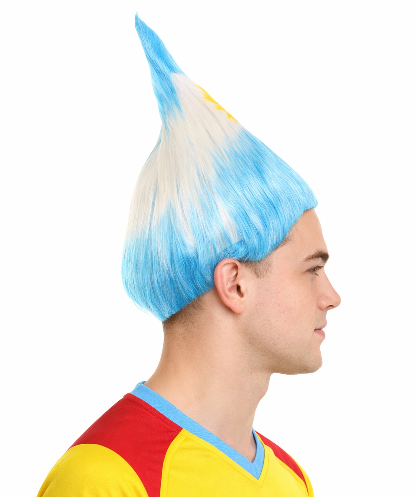 Argentina Flag Troll Multicolor Wig.