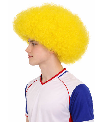 Adult Unisex Big Curly Afro Wig | Bold Costume Hair | Multiple Color Options