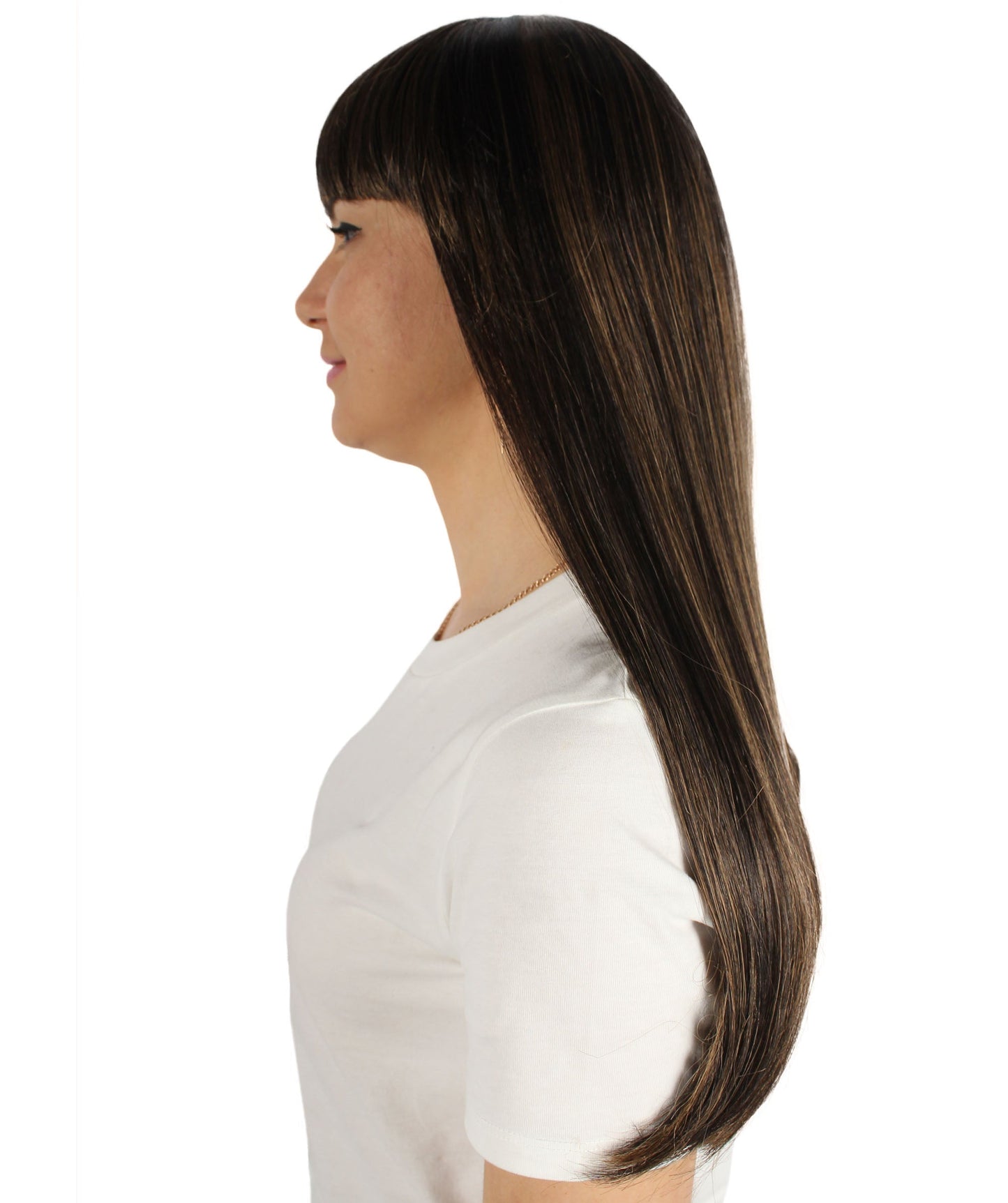 Womens Long Bob Wigs Collections |  Fancy Party Event Ready Halloween Wigs | Premium Breathable Capless Cap