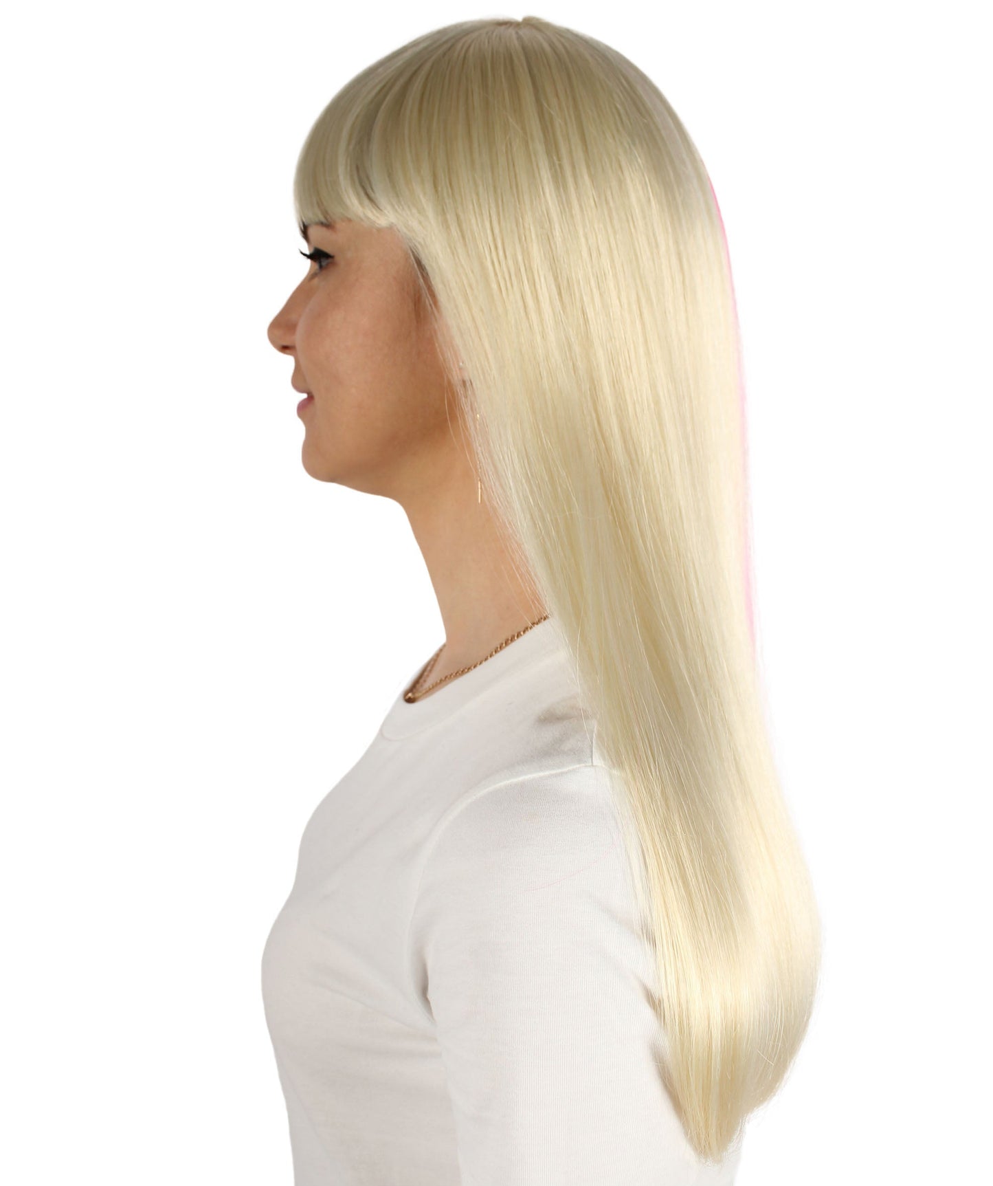 Womens Long Bob Wigs Collections |  Fancy Party Event Ready Halloween Wigs | Premium Breathable Capless Cap