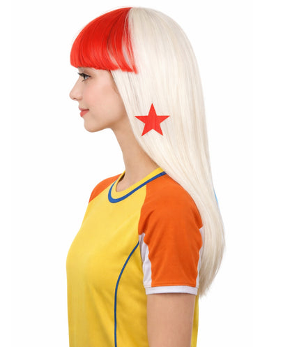 Panama Flag Bob Multicolor Wig