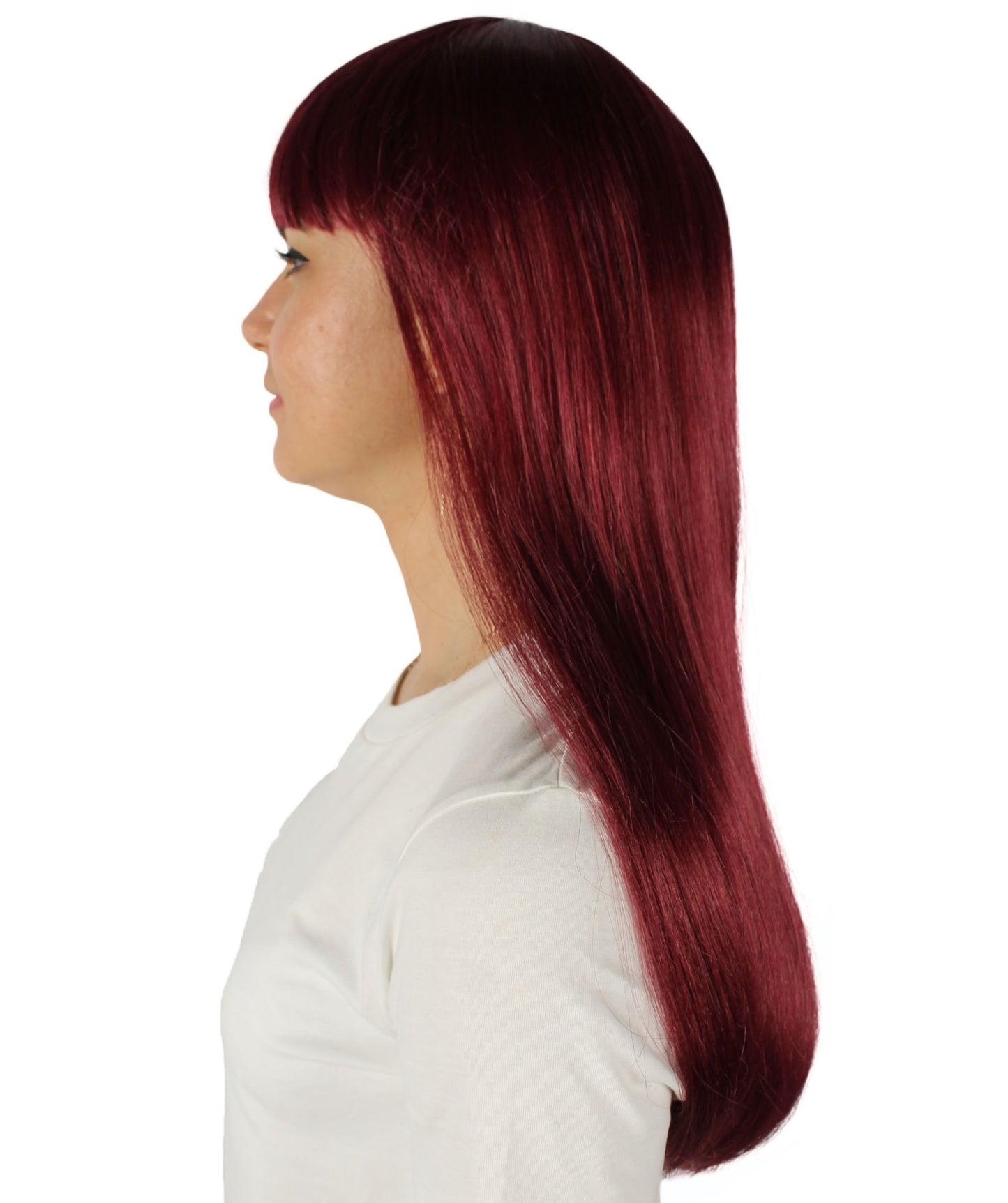 Womens Long Bob Wigs Collections |  Fancy Party Event Ready Halloween Wigs | Premium Breathable Capless Cap