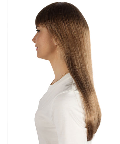 Womens Long Bob Wigs Collections |  Fancy Party Event Ready Halloween Wigs | Premium Breathable Capless Cap