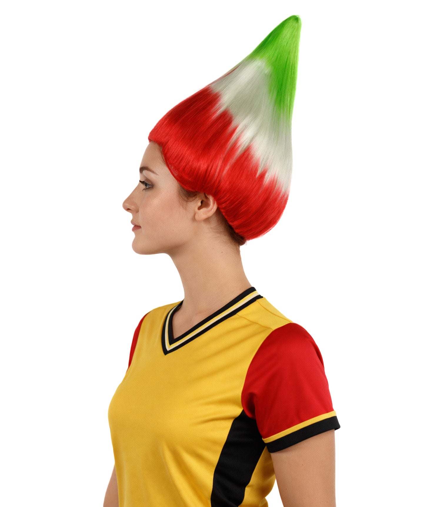 Iran Flag Troll Multicolor Wig