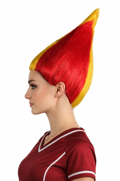 Senegal Flag Troll Multicolor Wig