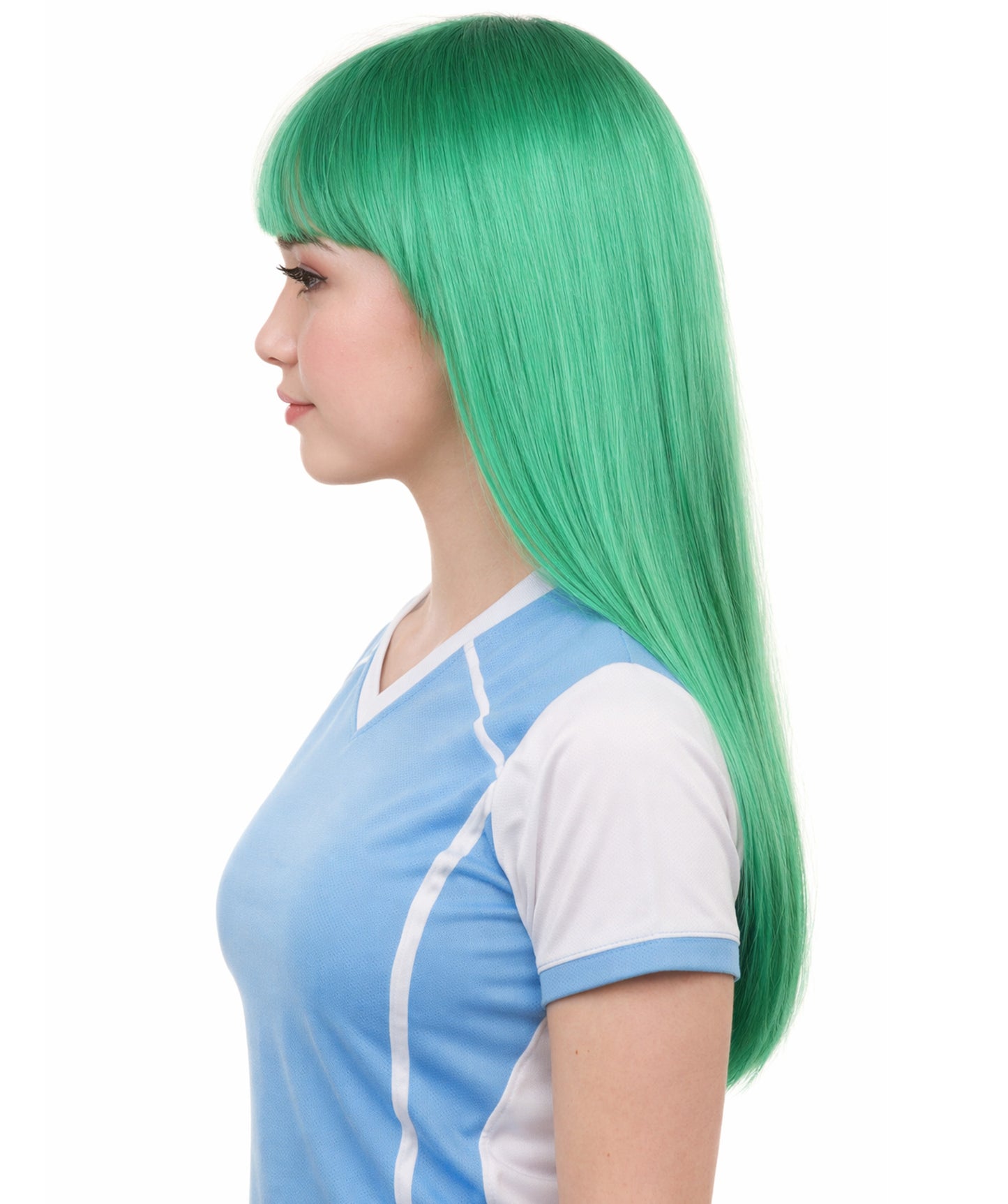 Nigeria Flag Bob Multicolor Wig