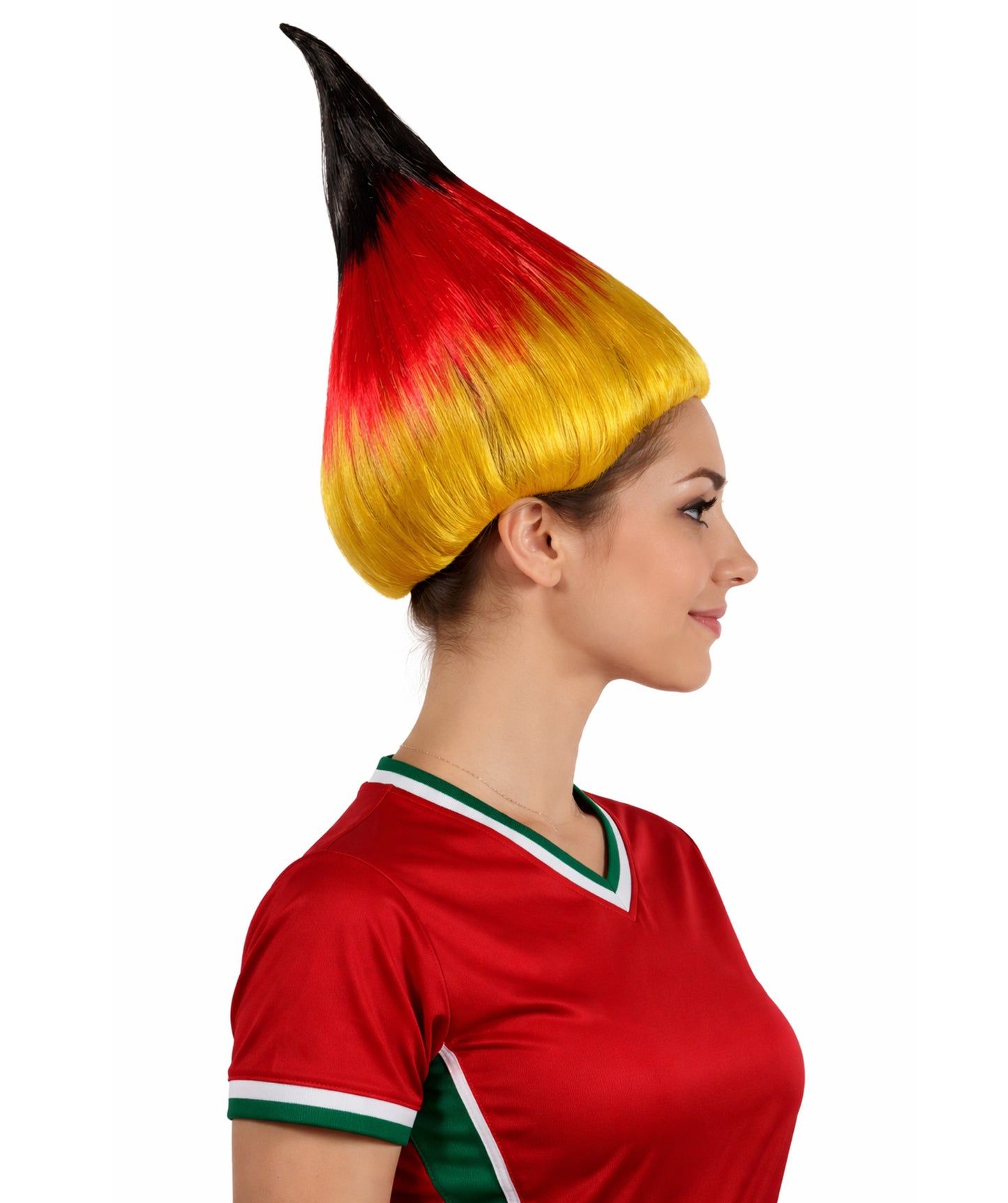 Germany Flag Troll Multicolor Wig