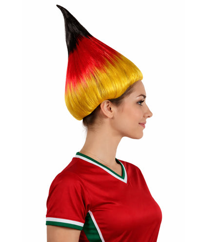 Germany Flag Troll Multicolor Wig