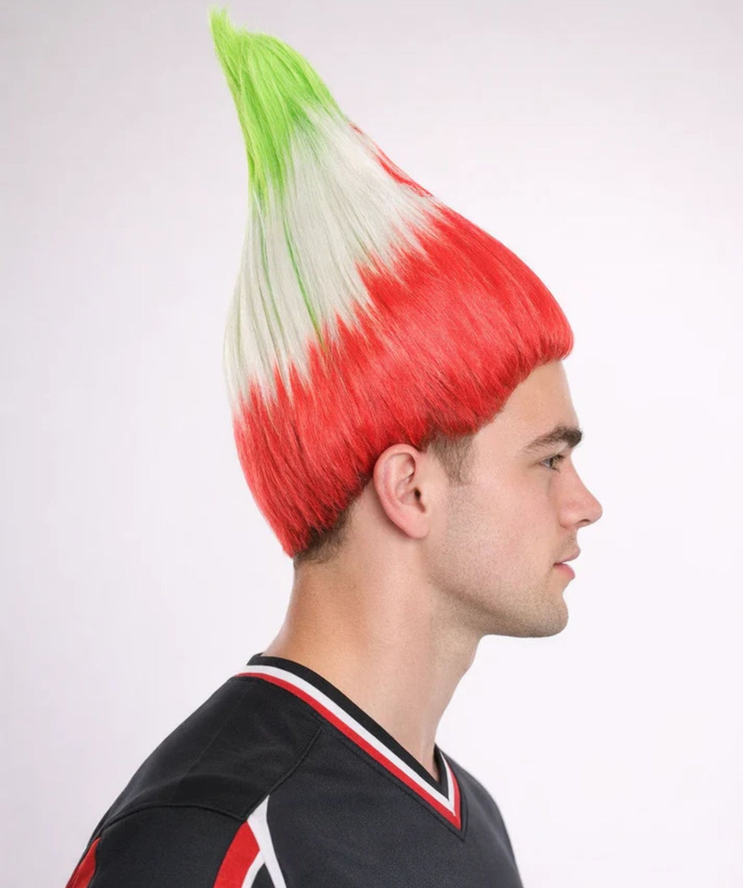 Iran Flag Troll Multicolor Wig