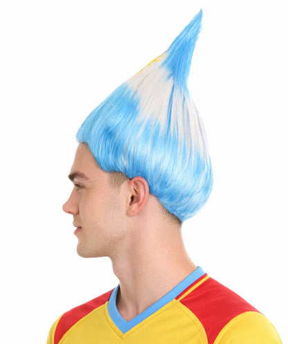 Argentina Flag Troll Multicolor Wig.