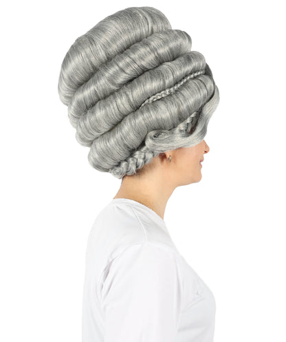 HPO Adult Women's Dramatic Drag Queen High Updo Wig I Flame-retardant Synthetic Fiber