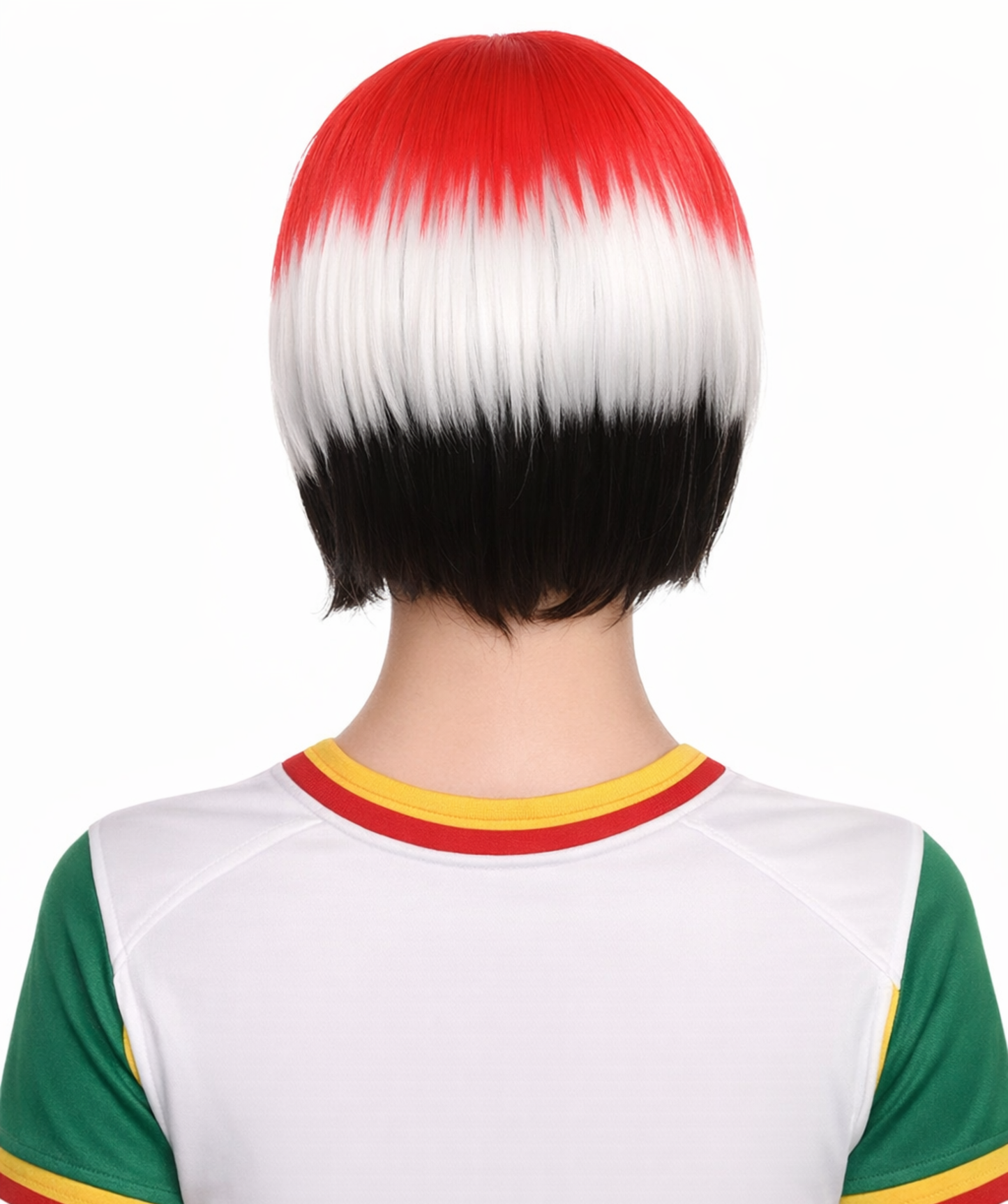 Egypt Flag Bob Multicolor Wig