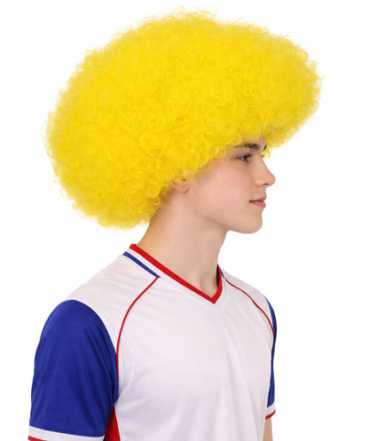 Adult Unisex Big Curly Afro Wig | Bold Costume Hair | Multiple Color Options
