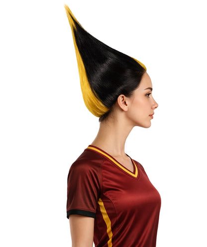Belgium Flag Troll Multicolor Wig