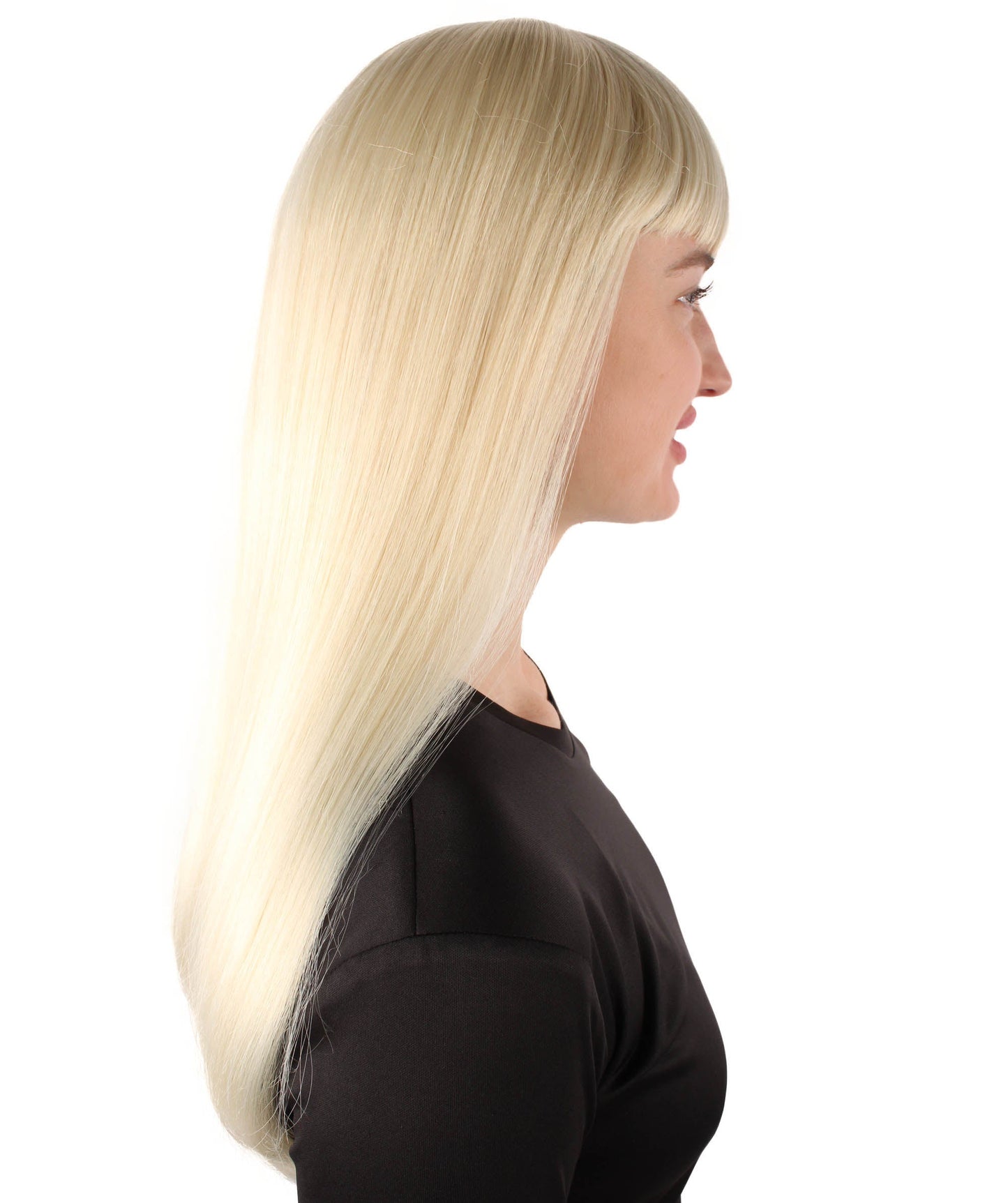 Womens Long Bob Wigs Collections |  Fancy Party Event Ready Halloween Wigs | Premium Breathable Capless Cap