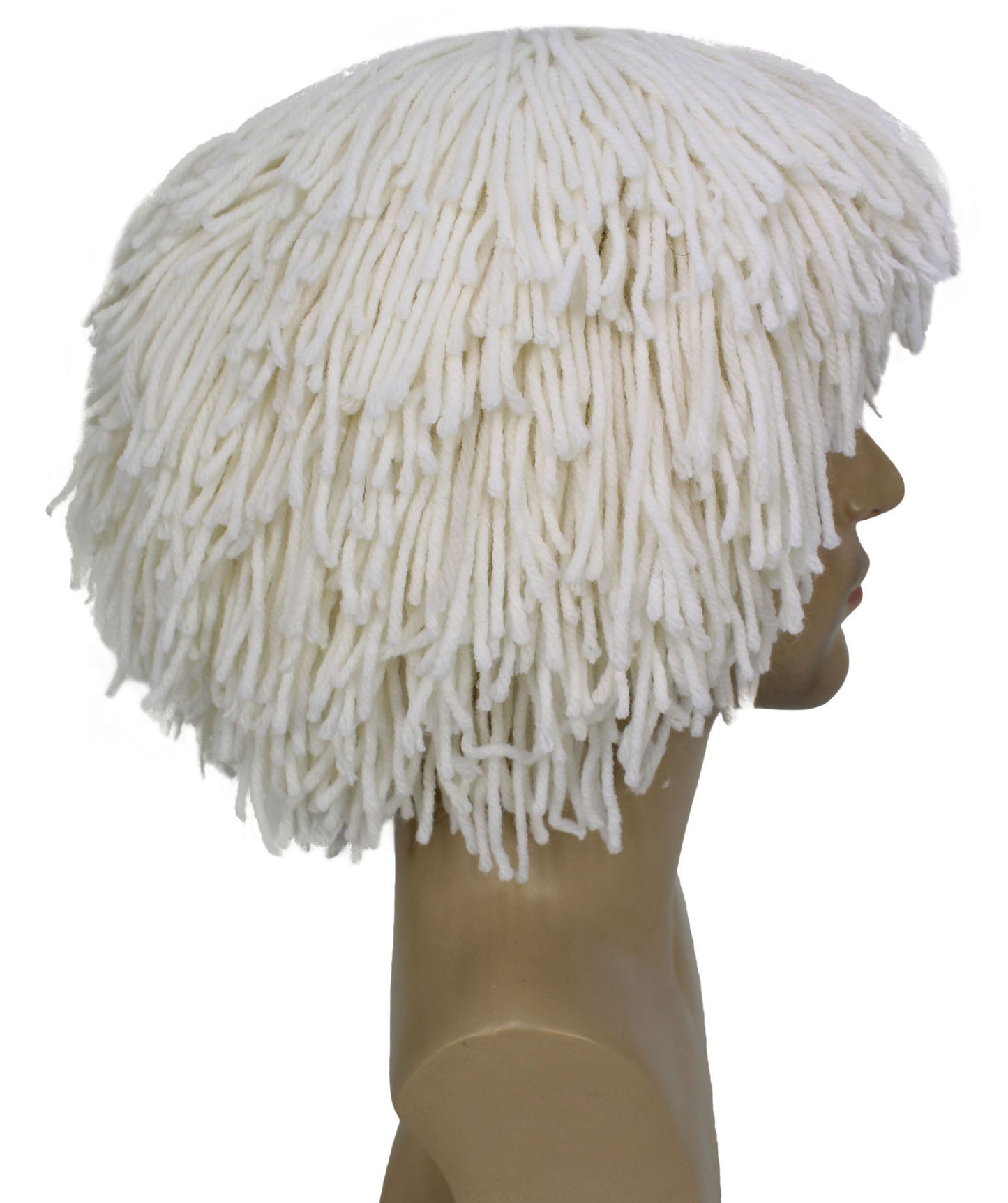 Medium White Wig