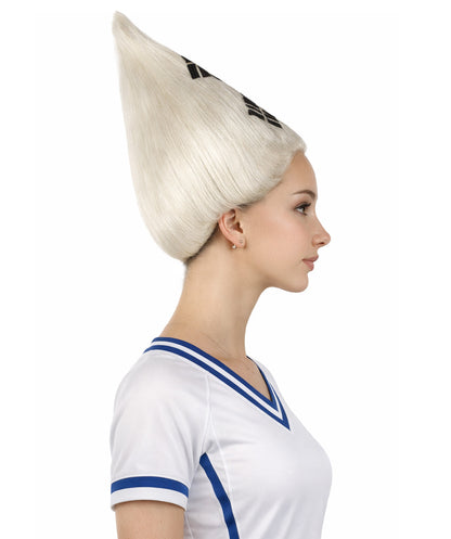 South Korea Flag Troll Multicolor Wig