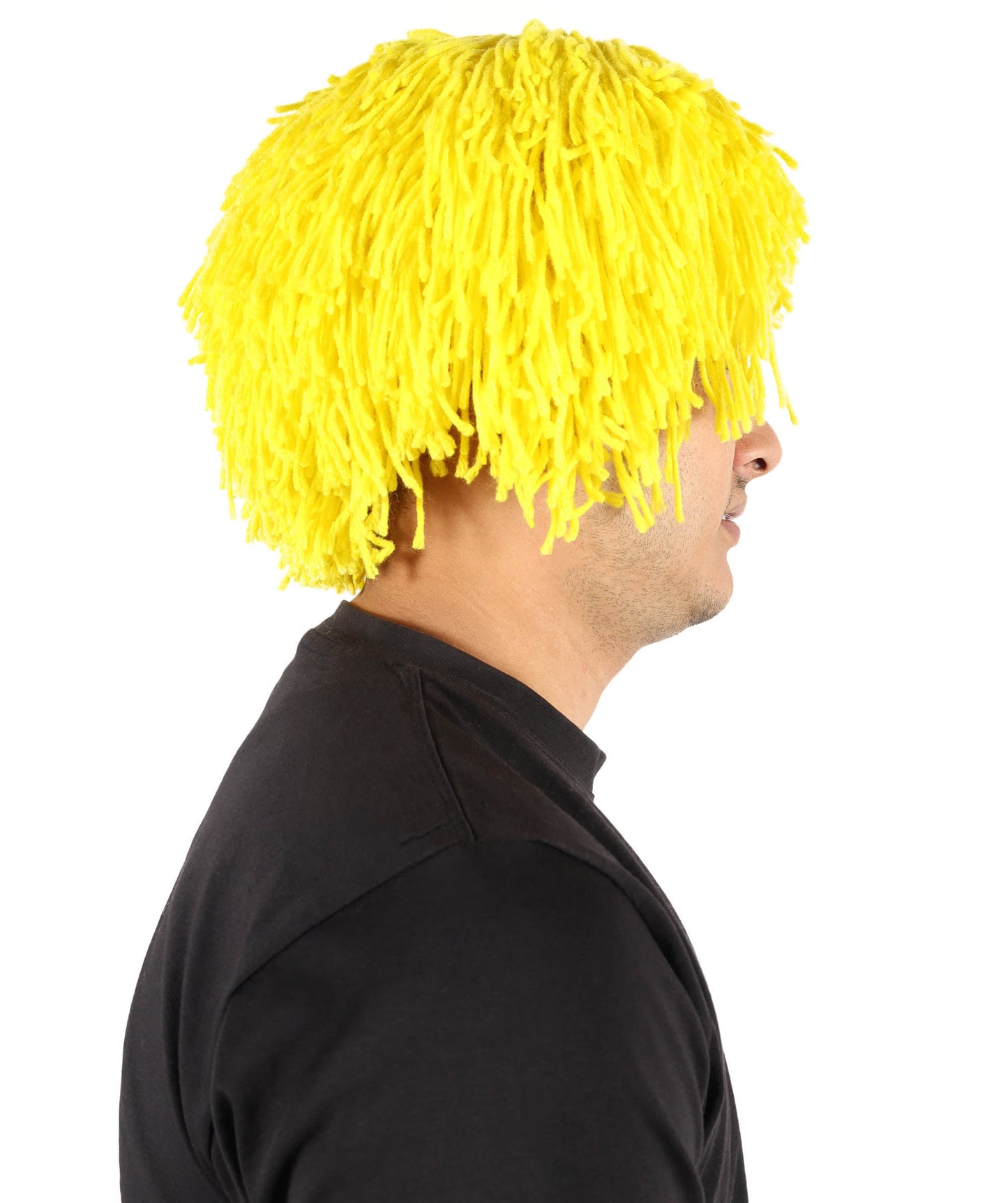 Adult Men's Medium Multiple Color Options Wig | Perfect for Halloween | Flame-retardant Wille Fiber