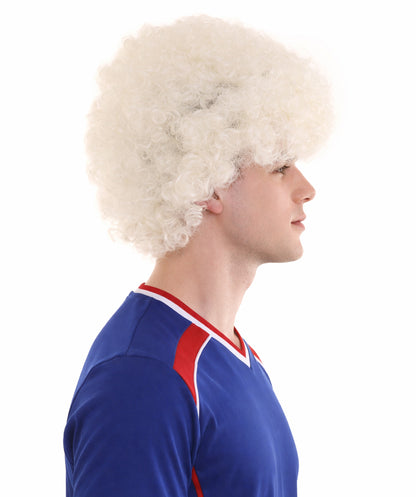 Adult Unisex Multi-color Options Jumbo Sports Afro Wig | Perfect for Cosplay