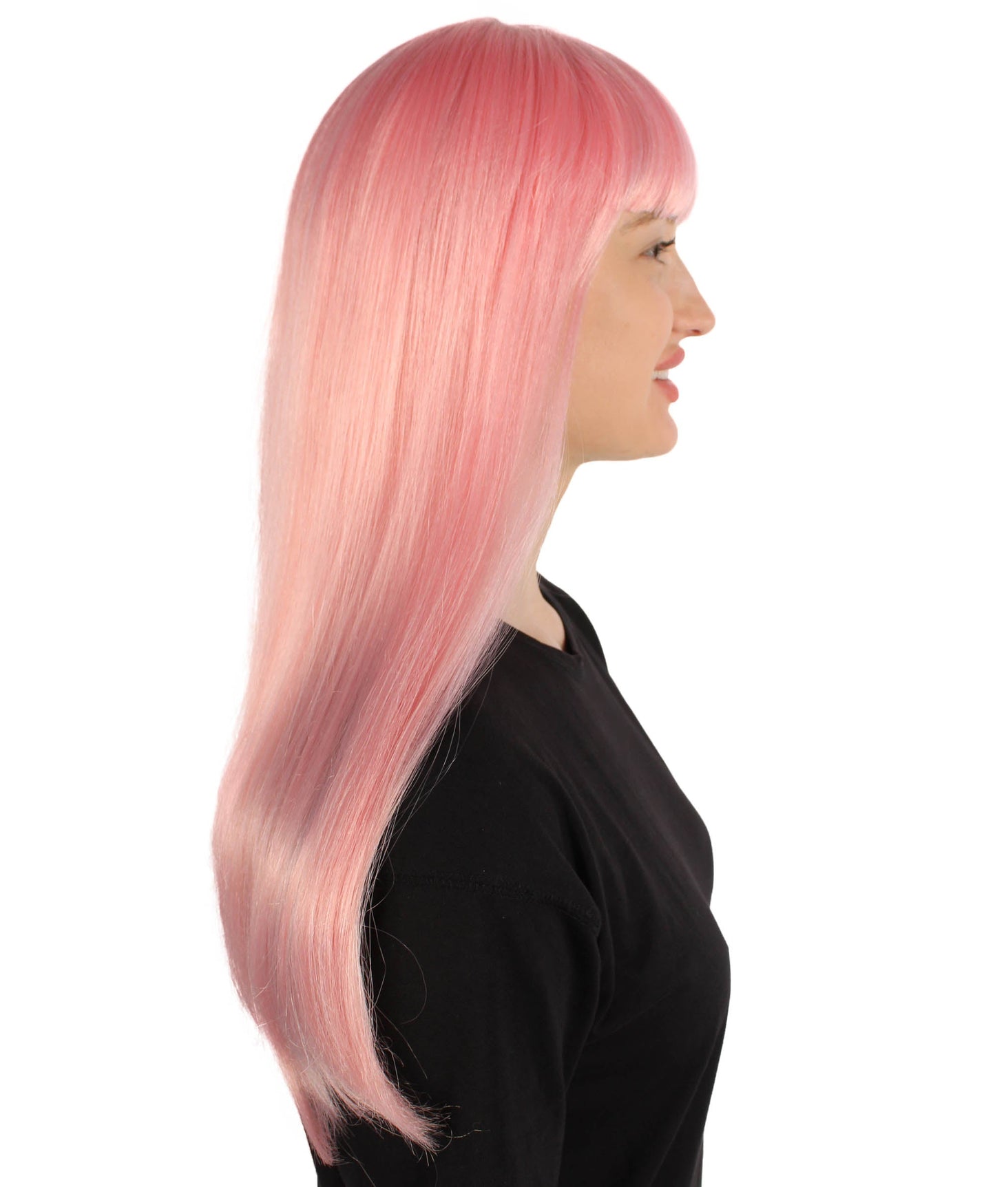 Womens Long Bob Wigs Collections |  Fancy Party Event Ready Halloween Wigs | Premium Breathable Capless Cap