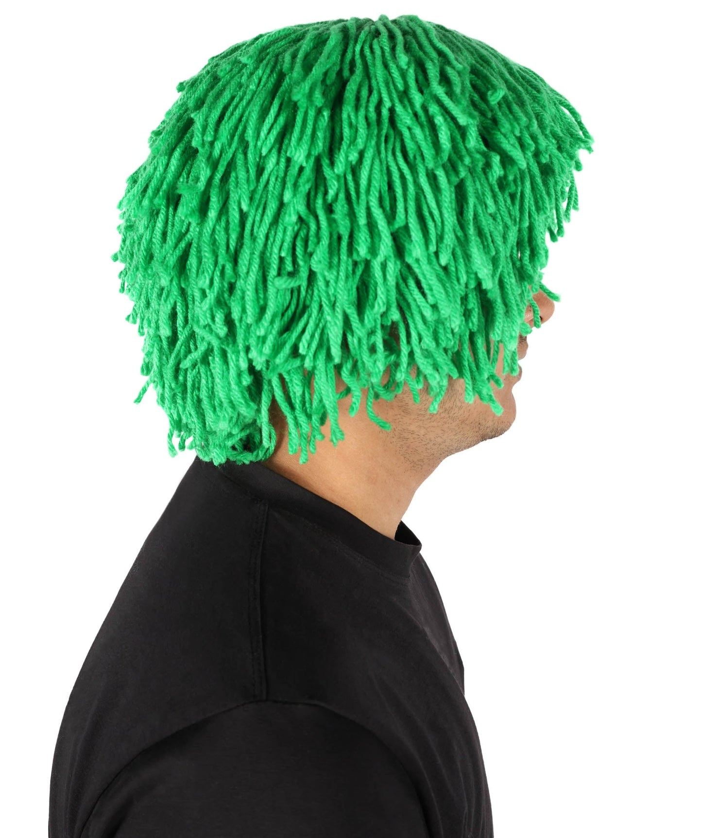 Adult Men's Medium Multiple Color Options Wig | Perfect for Halloween | Flame-retardant Wille Fiber