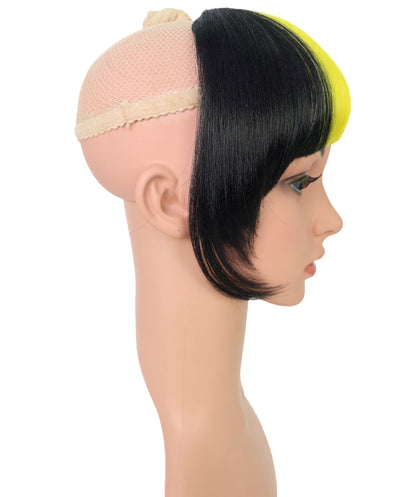 Belgium Flag Multicolor Hair Extension