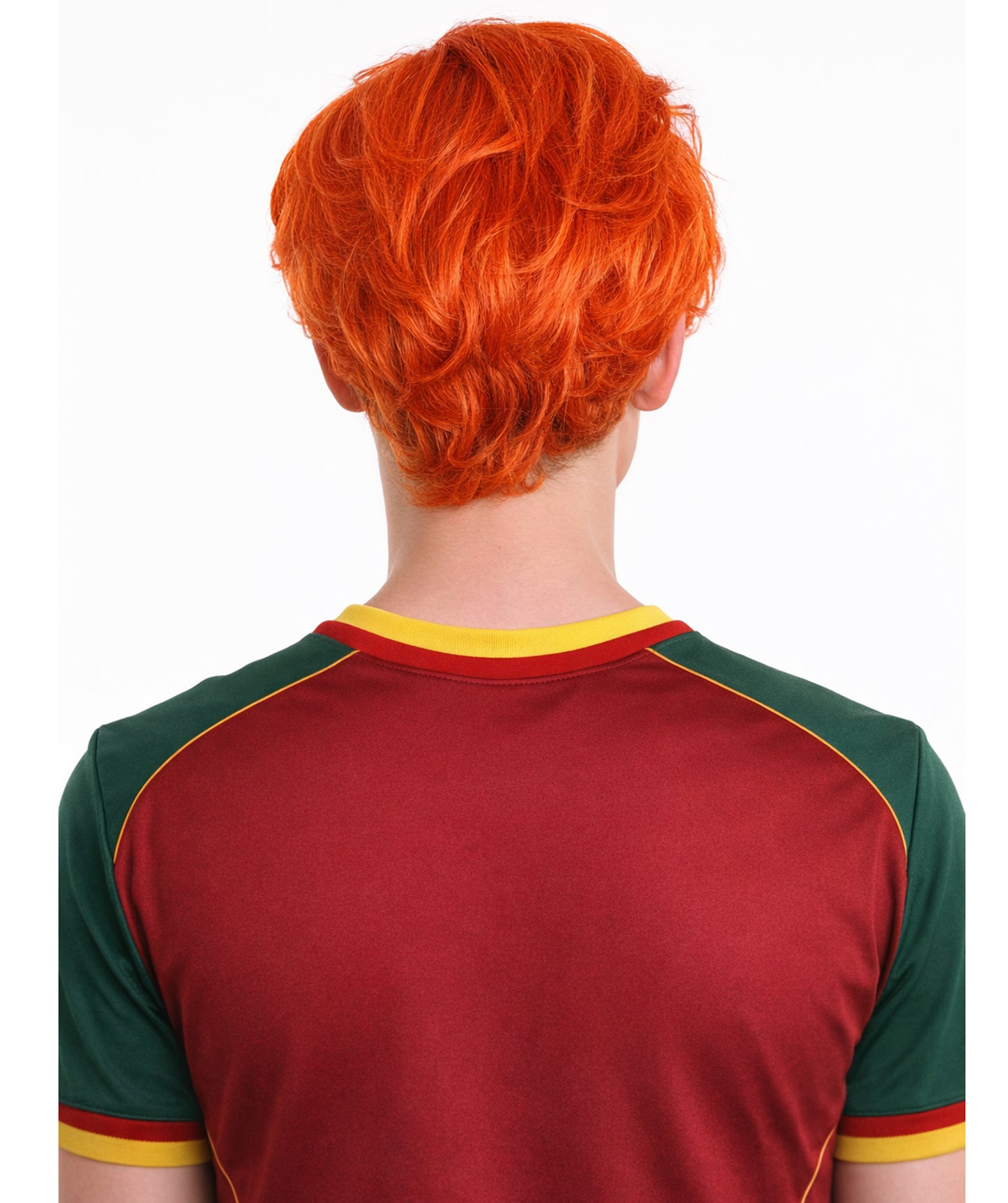 Men's Ginger Tony Orange Wig | Premium Breathable Capless Cap
