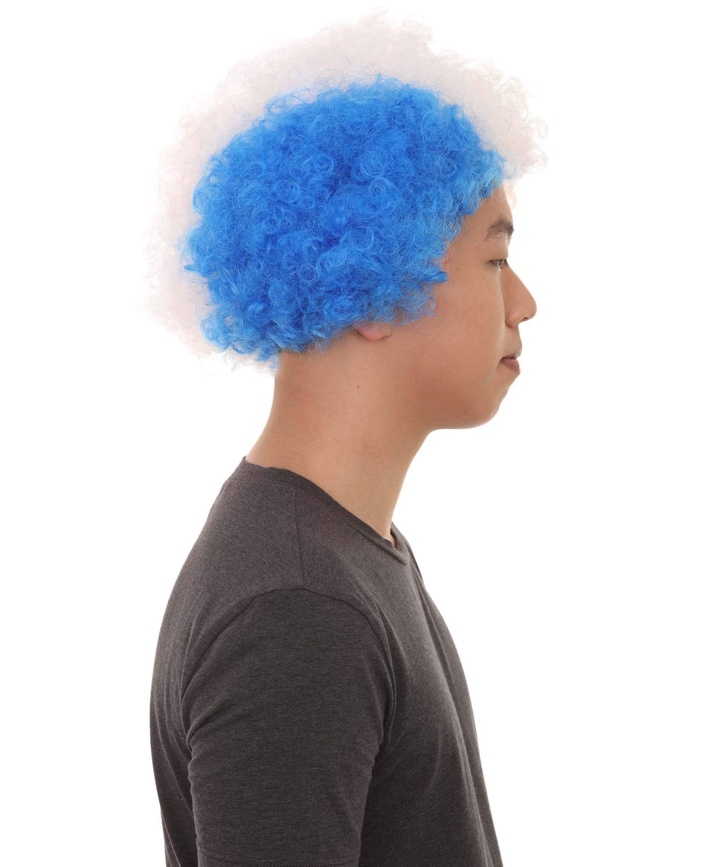 Sport Afro Fun Wig collection | Jumbo Red Yellow Wig