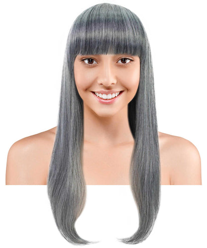 Womens Long Bob Wigs Collections |  Fancy Party Event Ready Halloween Wigs | Premium Breathable Capless Cap